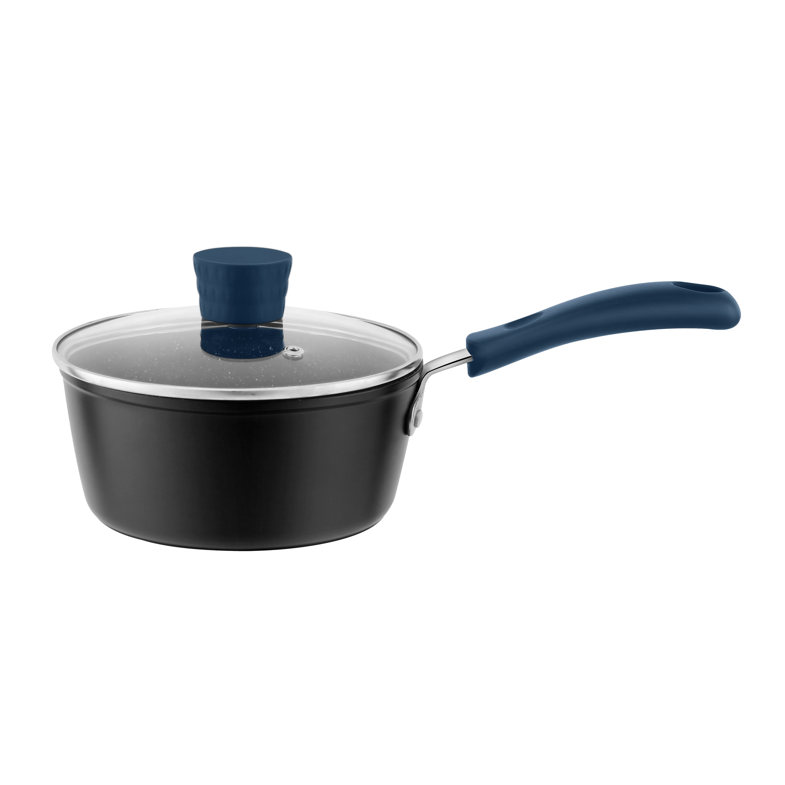 2.5qt NS Saucepan BLU/Hndl Mil