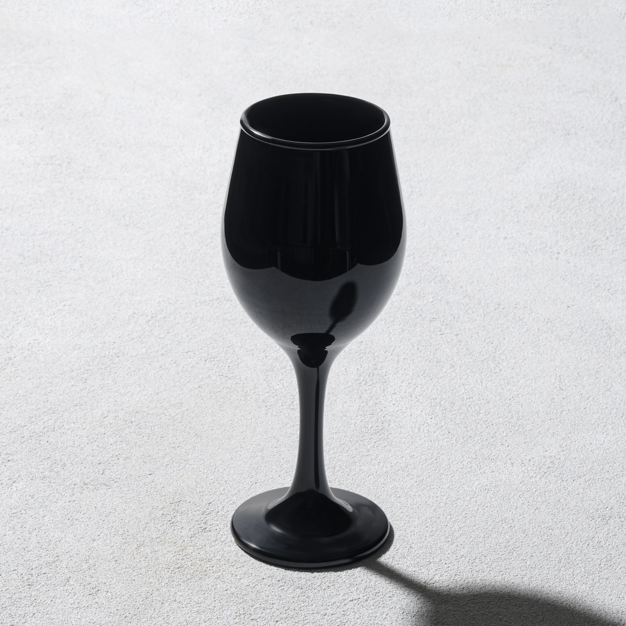 Stem Goblet 11oz Black - DECOR