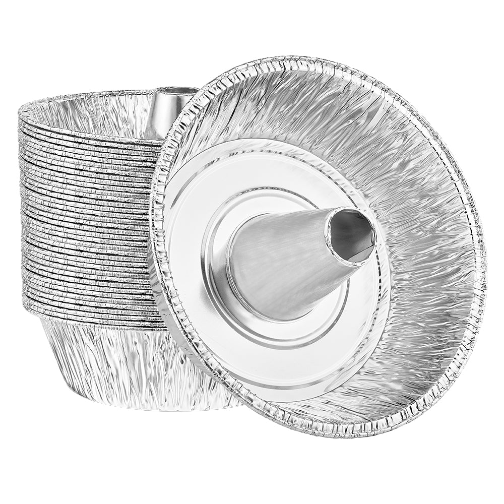 Foil Pan 10" Cake w/Tube 1ct