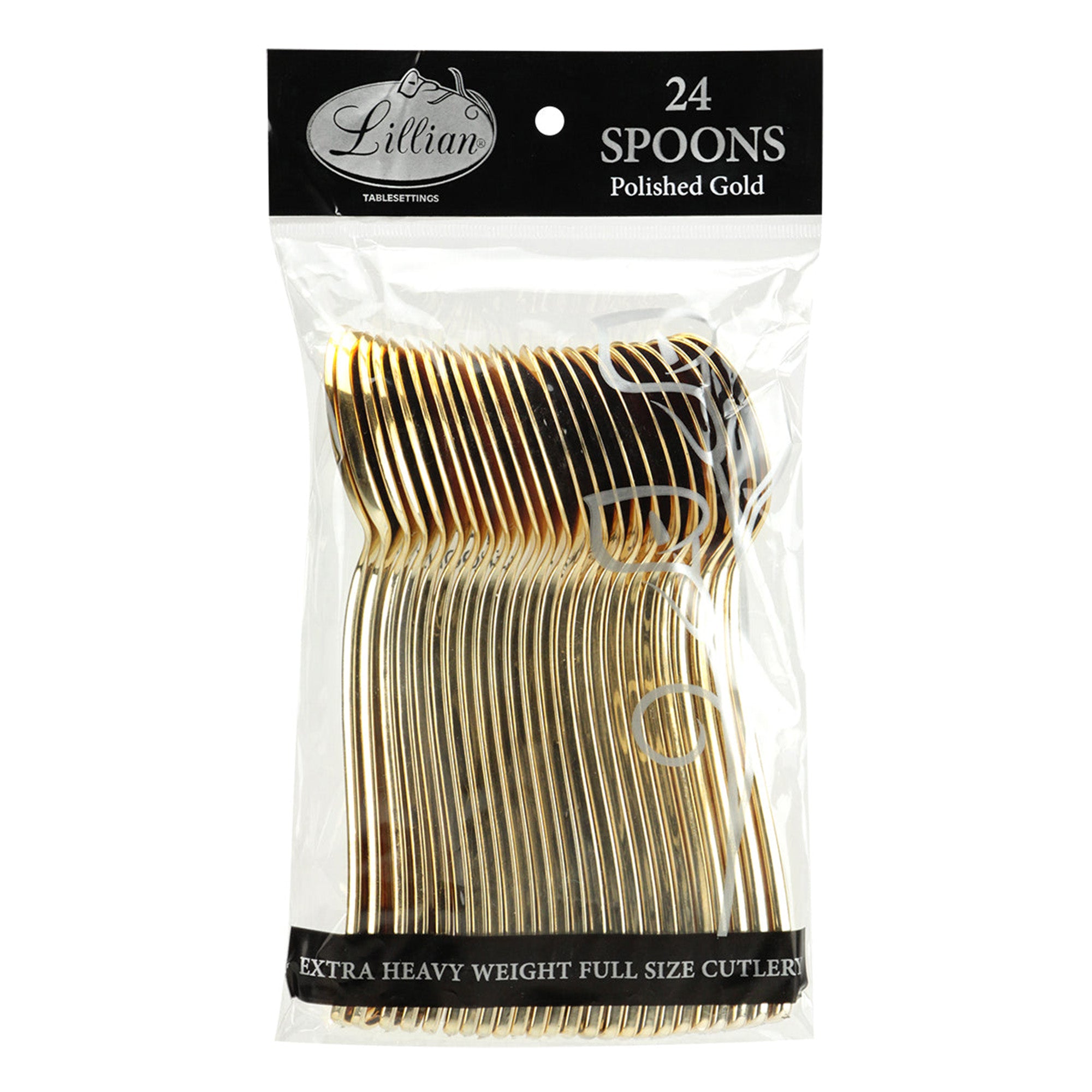 Polished Gold Spoon 24ct