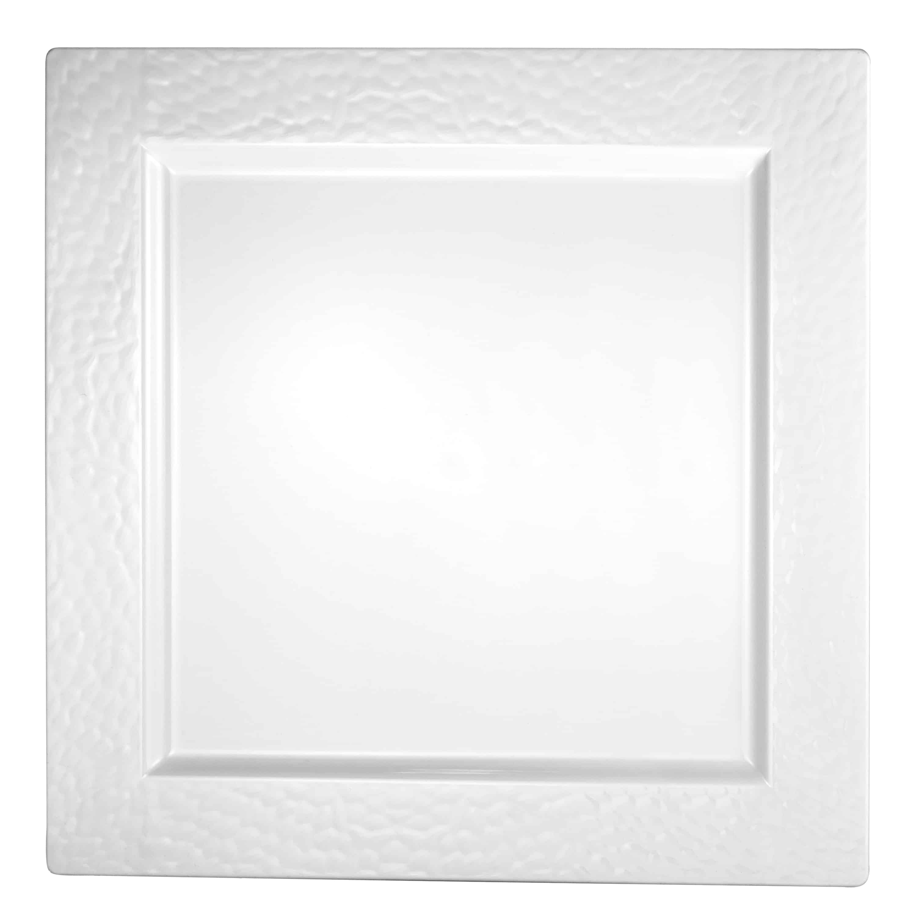Tray 12x12 Pebble White 2ct