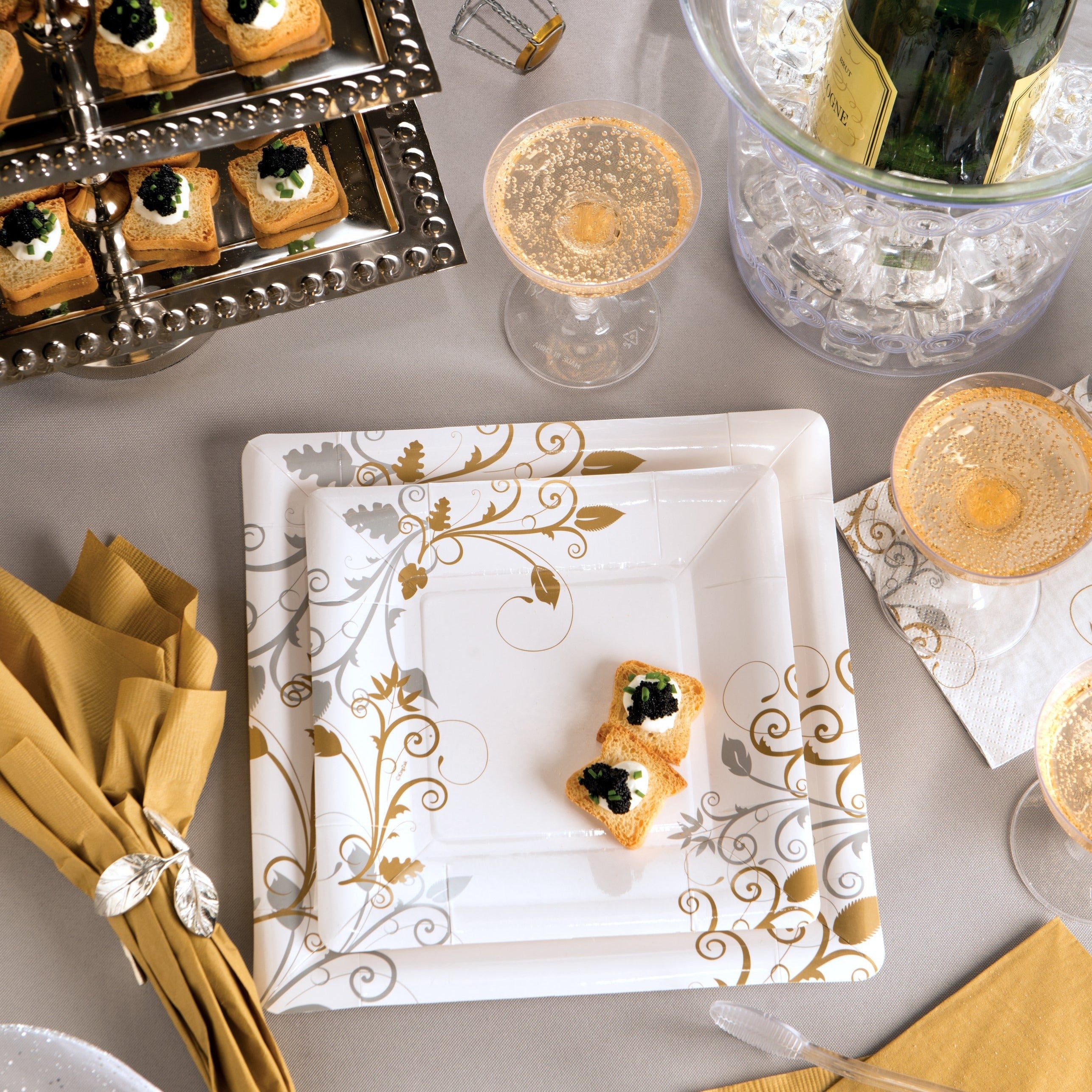 Bella Vite Shimmer 10½" SQUARE