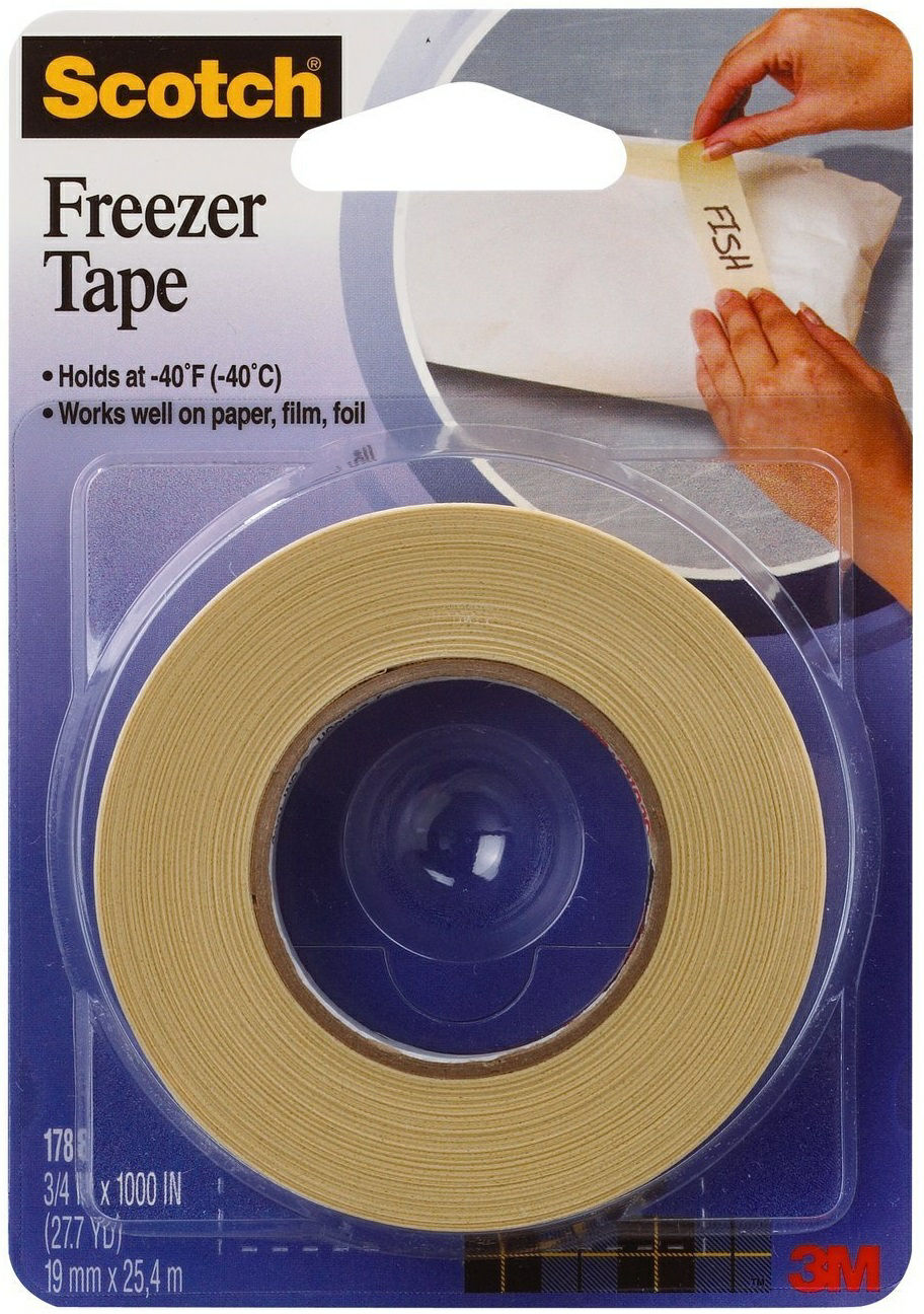 Freezer Tape 3/4" x 1000" 3M