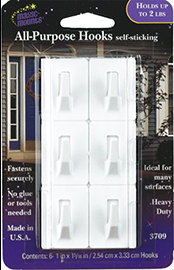 Magic Mounts All Purpose Hooks