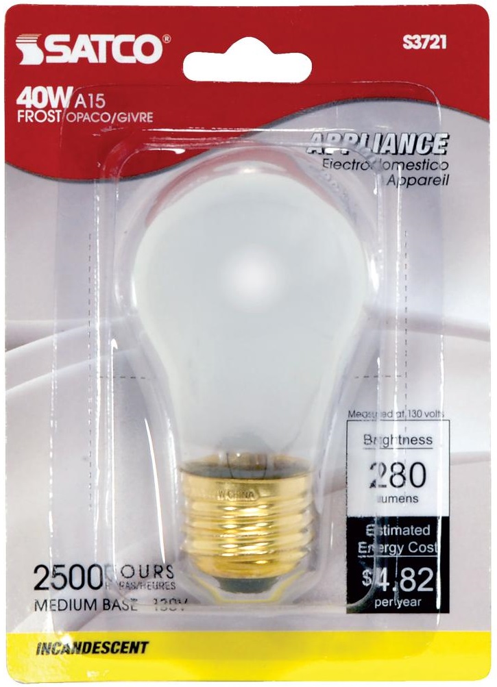 Appliance/Fan Bulb 40w Frost