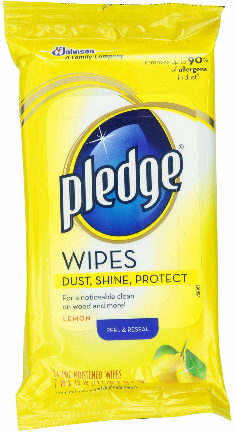 Pledge Wipes 18-24 ct.