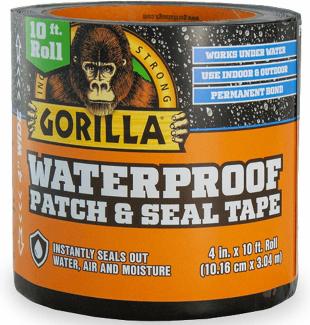 Gorilla Repair Tape Black 4"