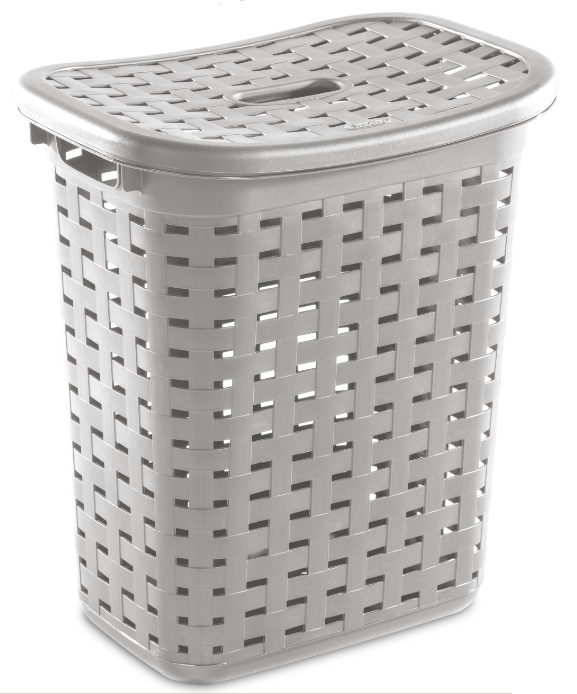 Hamper 2.5 Bushel Grey Steril