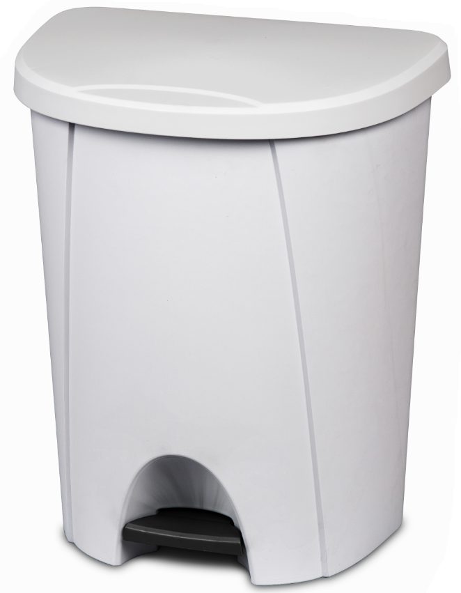 WASTE/COV-26qt-Step On-White