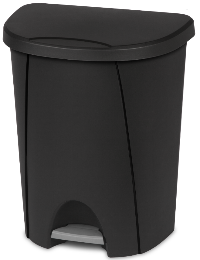 WASTE/COV-26qt-Step On-Black