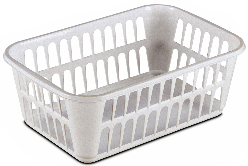 Sterilite Basket White Medium