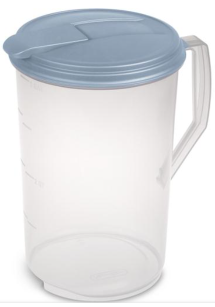 Pitcher 1gal Round Sterilite