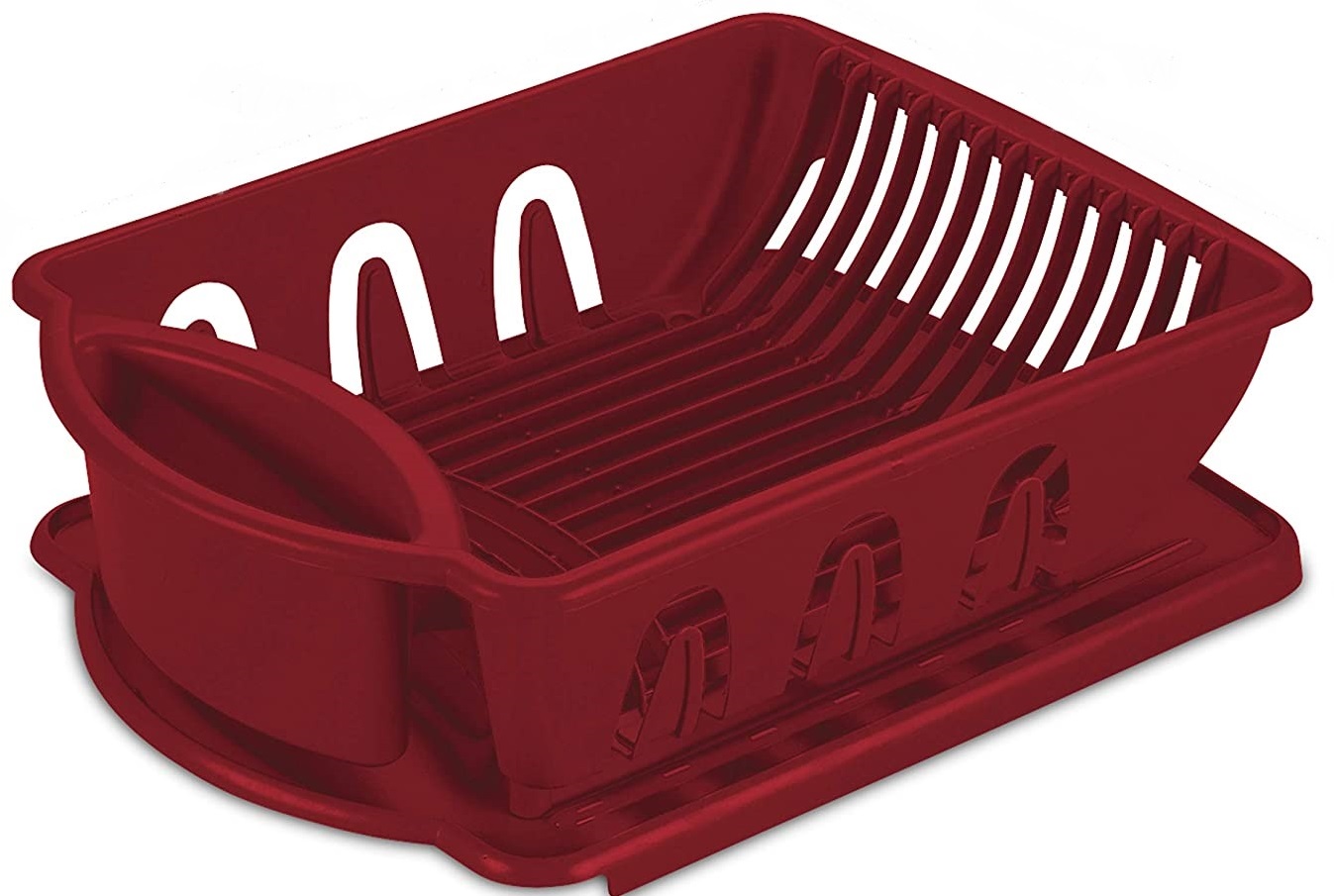 Sterilite 2pc Sink Set Red