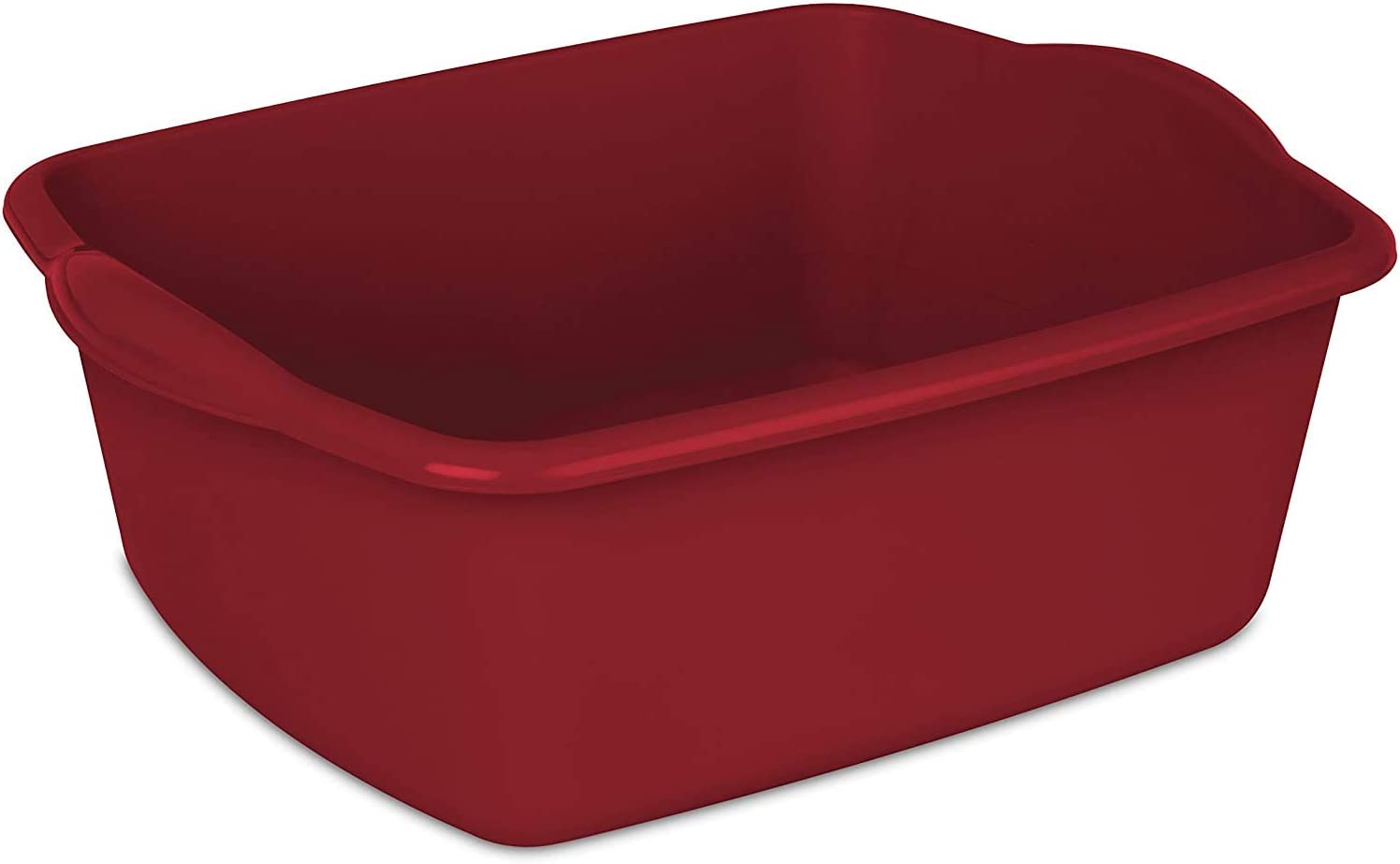 Dishpan 12qt Red Strlt-0647