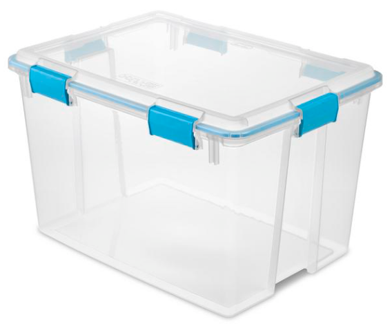 Sterilite Gasket Box w/Lid 80q