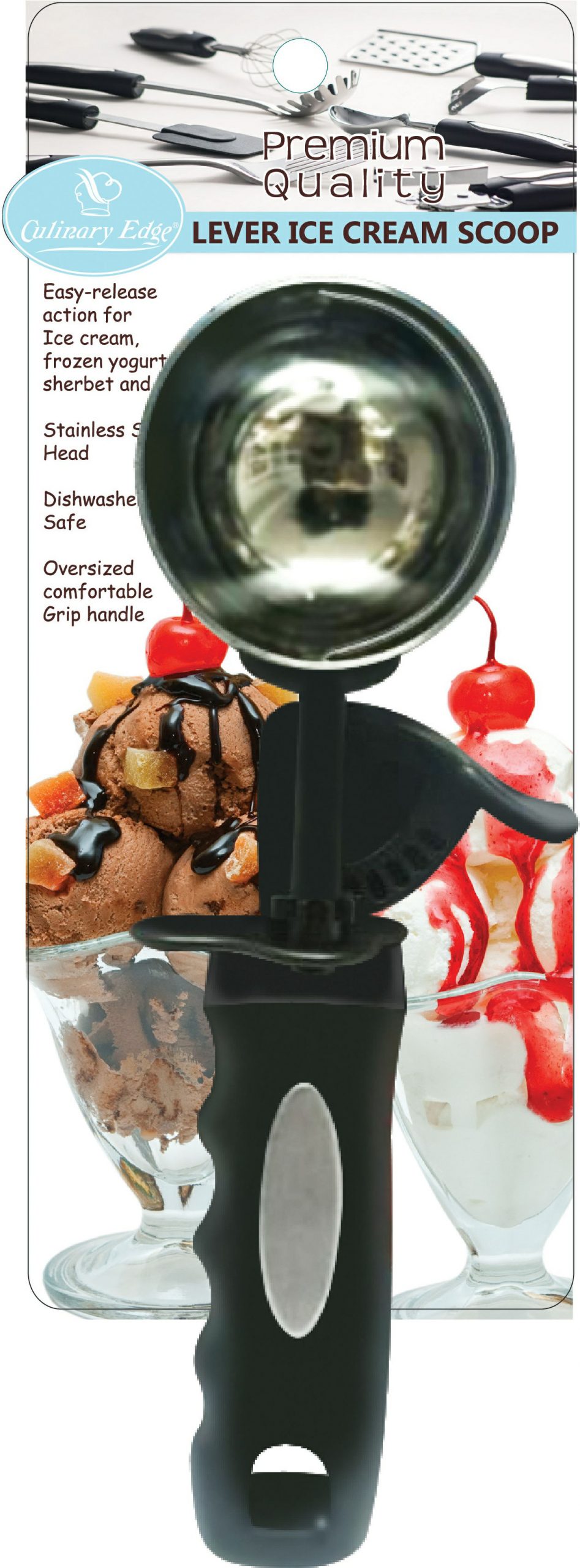 Ice Cream Scoop-Trigger- CE
