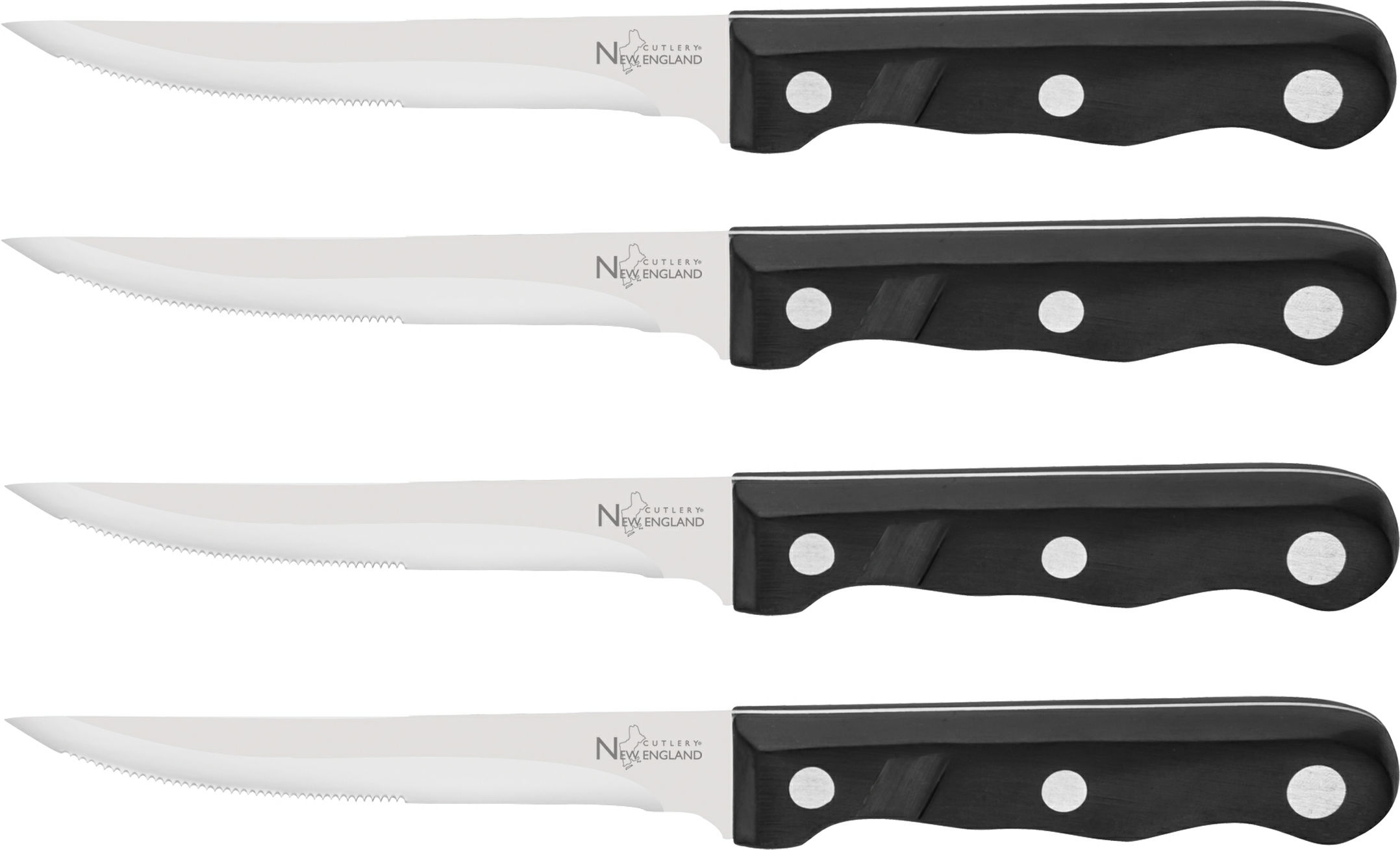 Steak Knives 4-pk Black