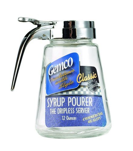 Sugar/Syrup 12oz Glass/Plasti