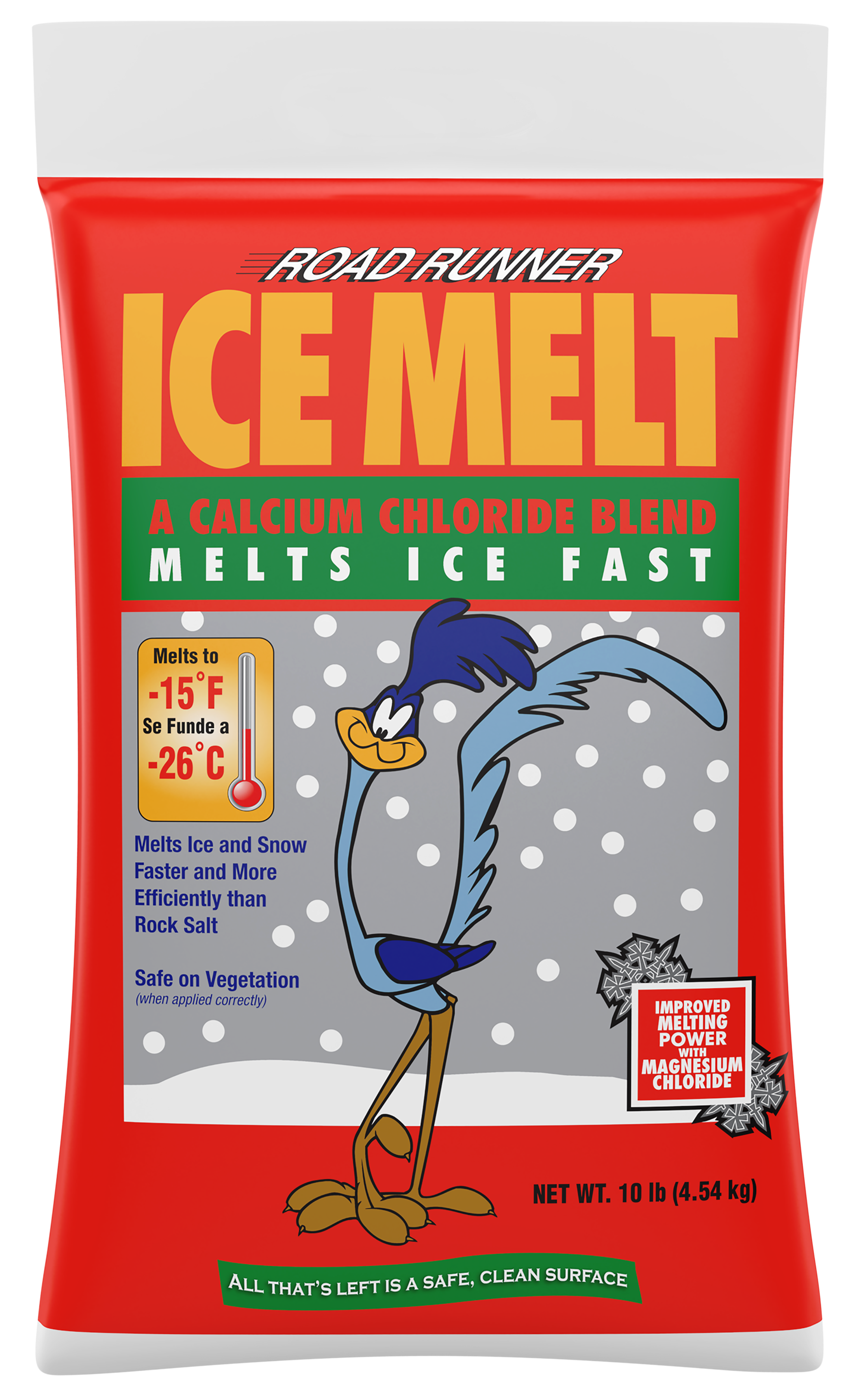 Ice Melt 10# Bag Calcium RoadR