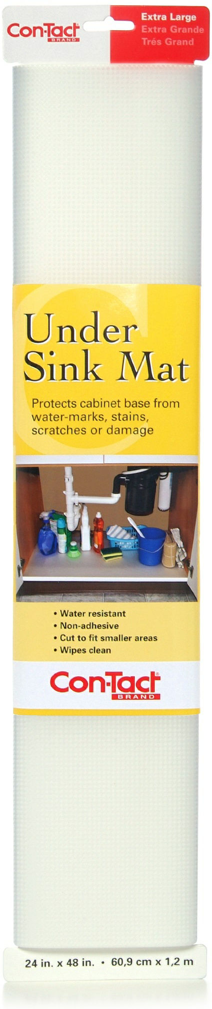 Under Sink Mat Woven Clear