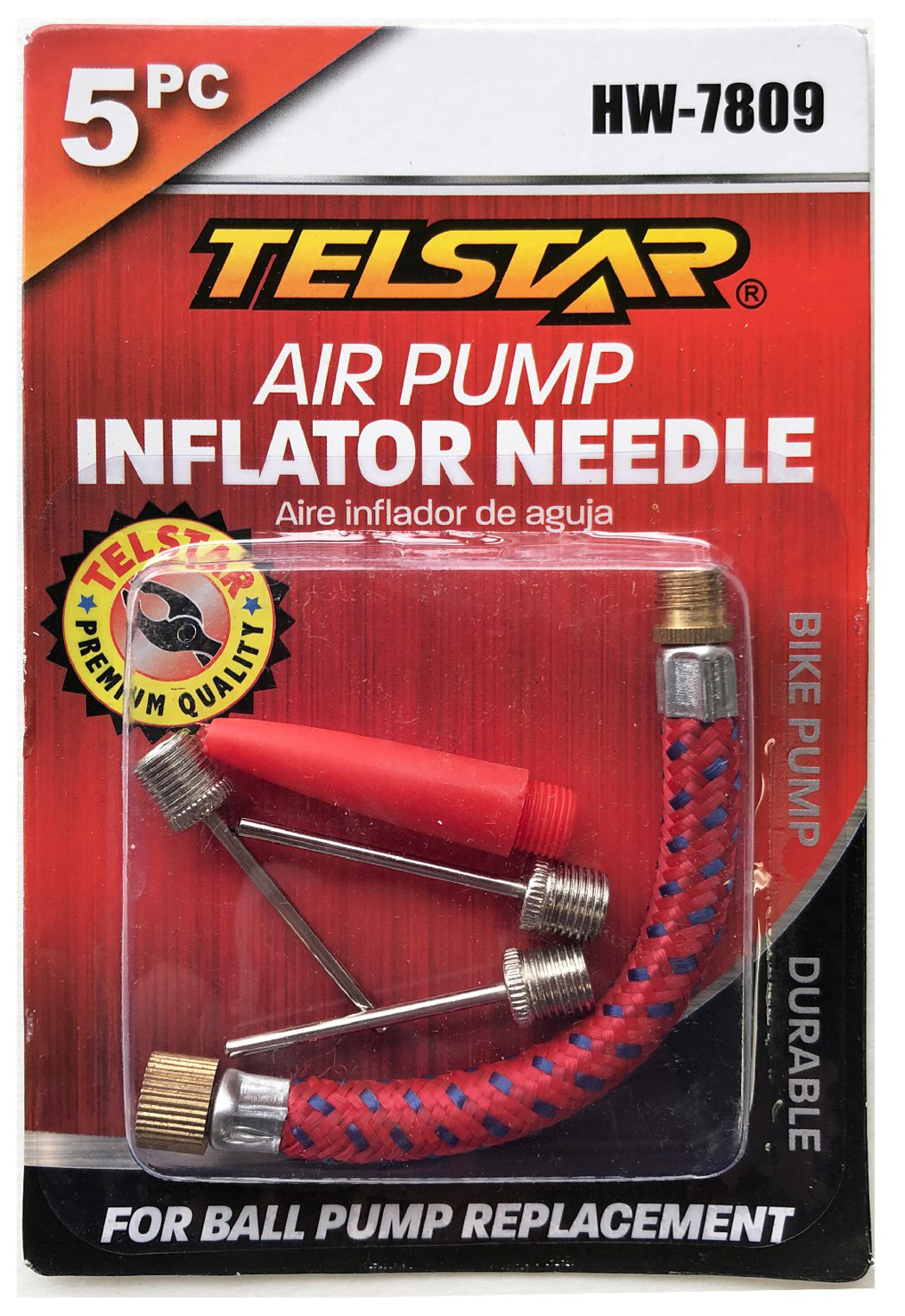 Inflating Needle W/Pump Adaptr