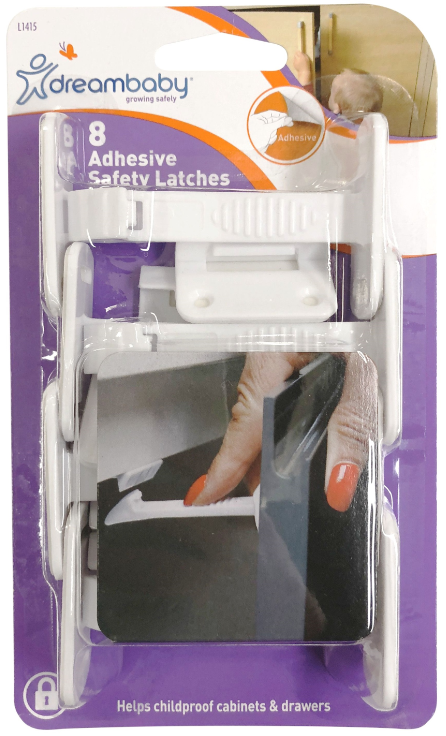 Drawer Latch Adhesive 8ct db