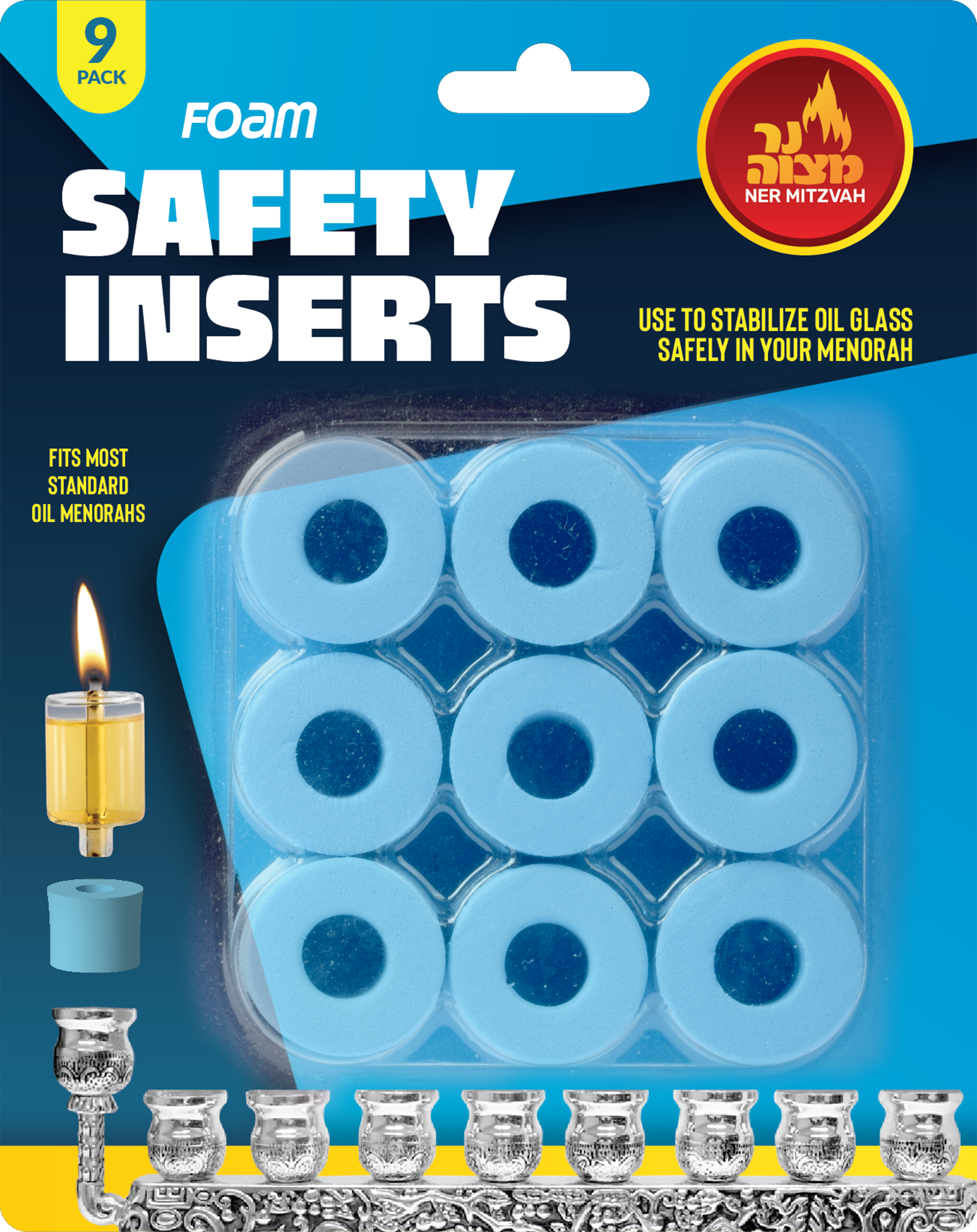 Foam Safety Inserts 9-pk
