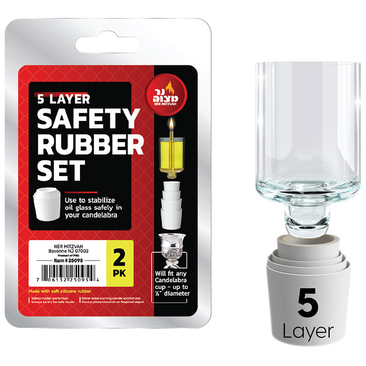 5 Layer Safety Rubber Set 2pk.