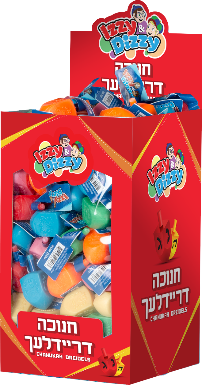 Dreidel - Medium - Colored