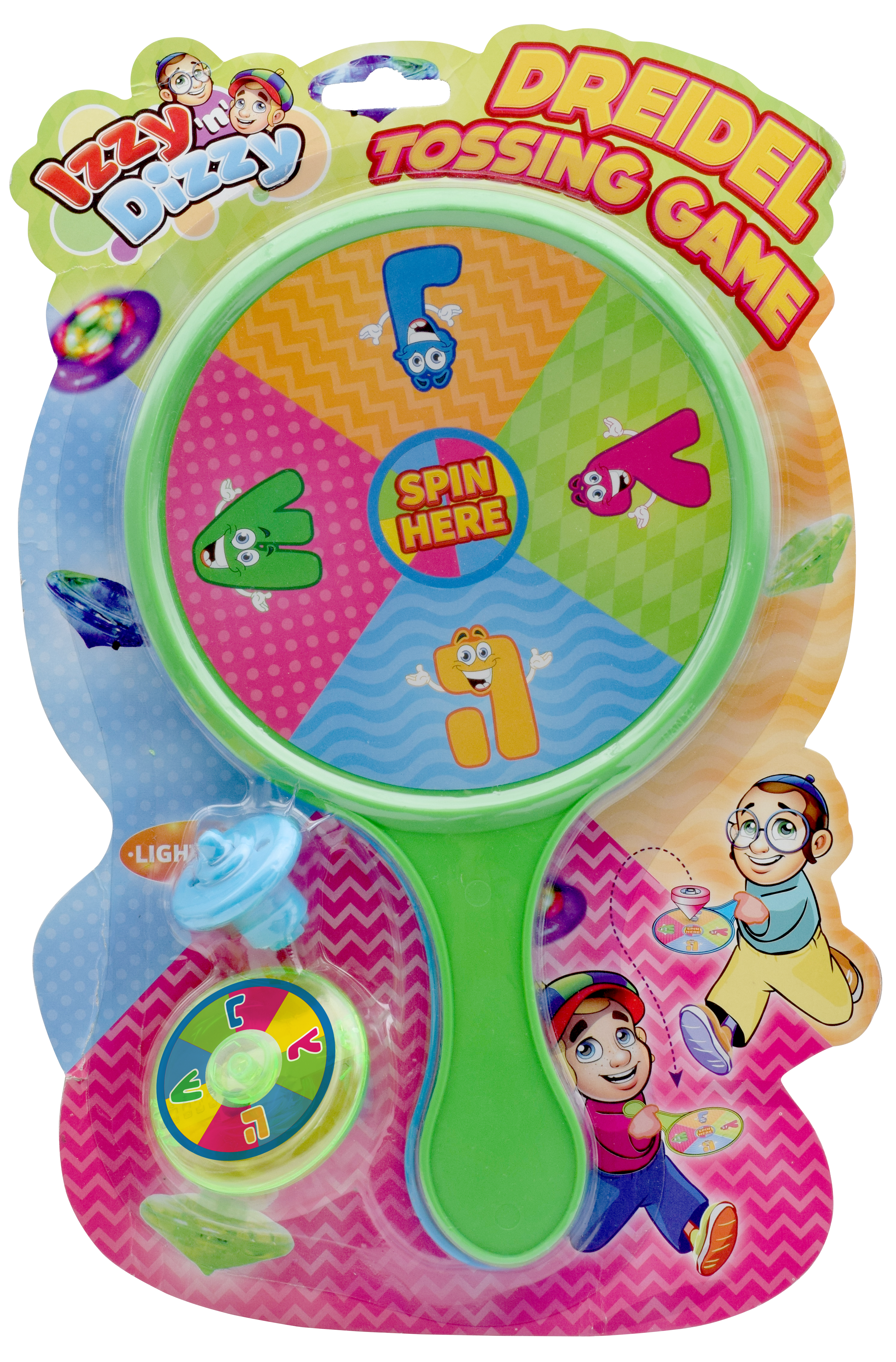 Dreidel Toss Game Izzy & Dizzy