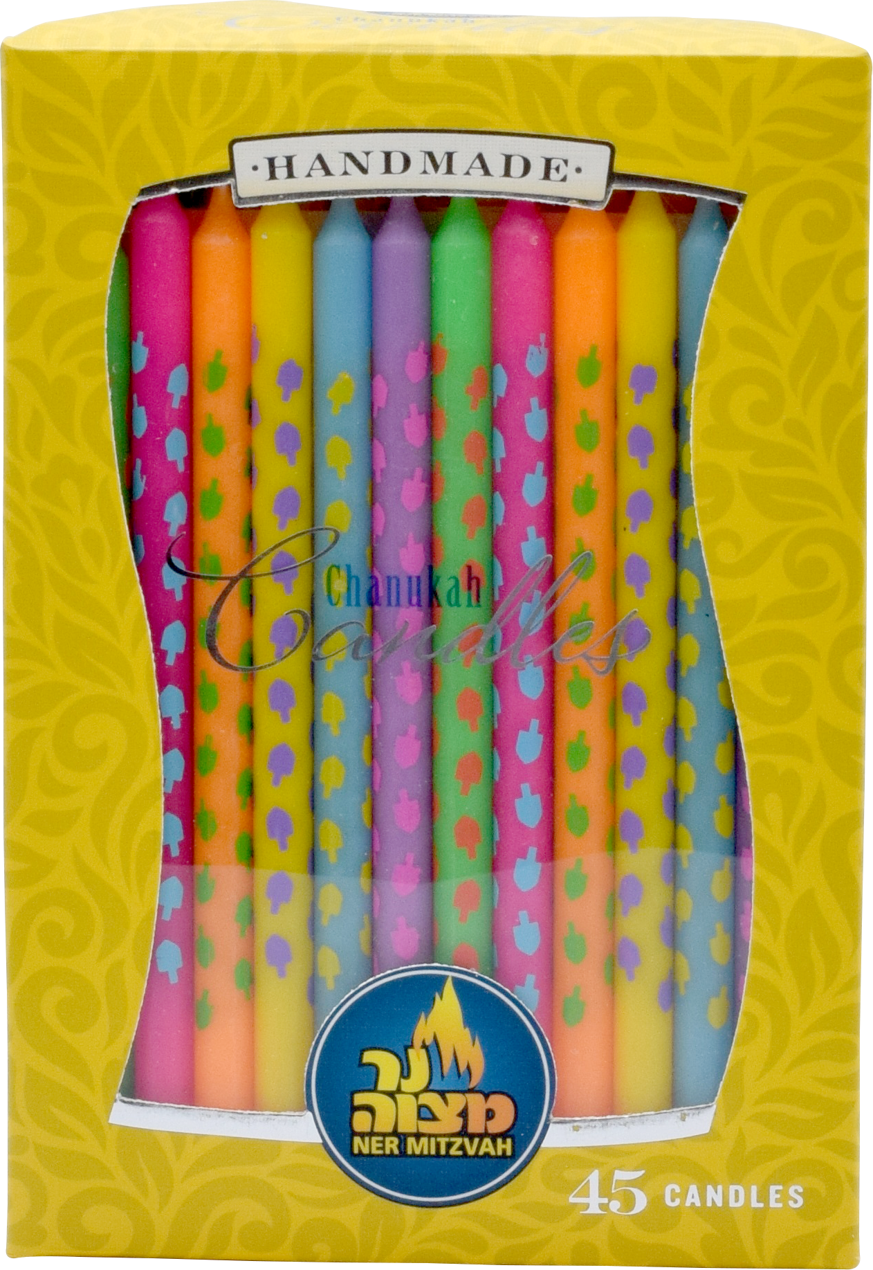 Chanukah Candle Dreidel Art 45