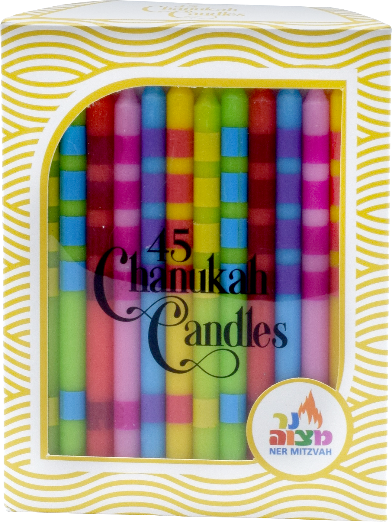 Chanukah Candle 2-tone 45