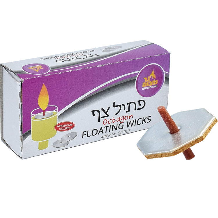Floating Wicks Octagon 50pc.