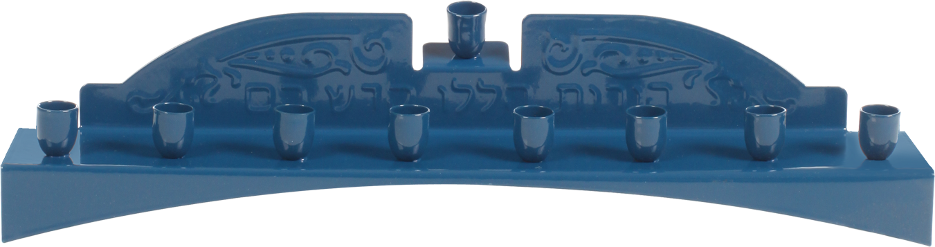 Menorah Candle Blue