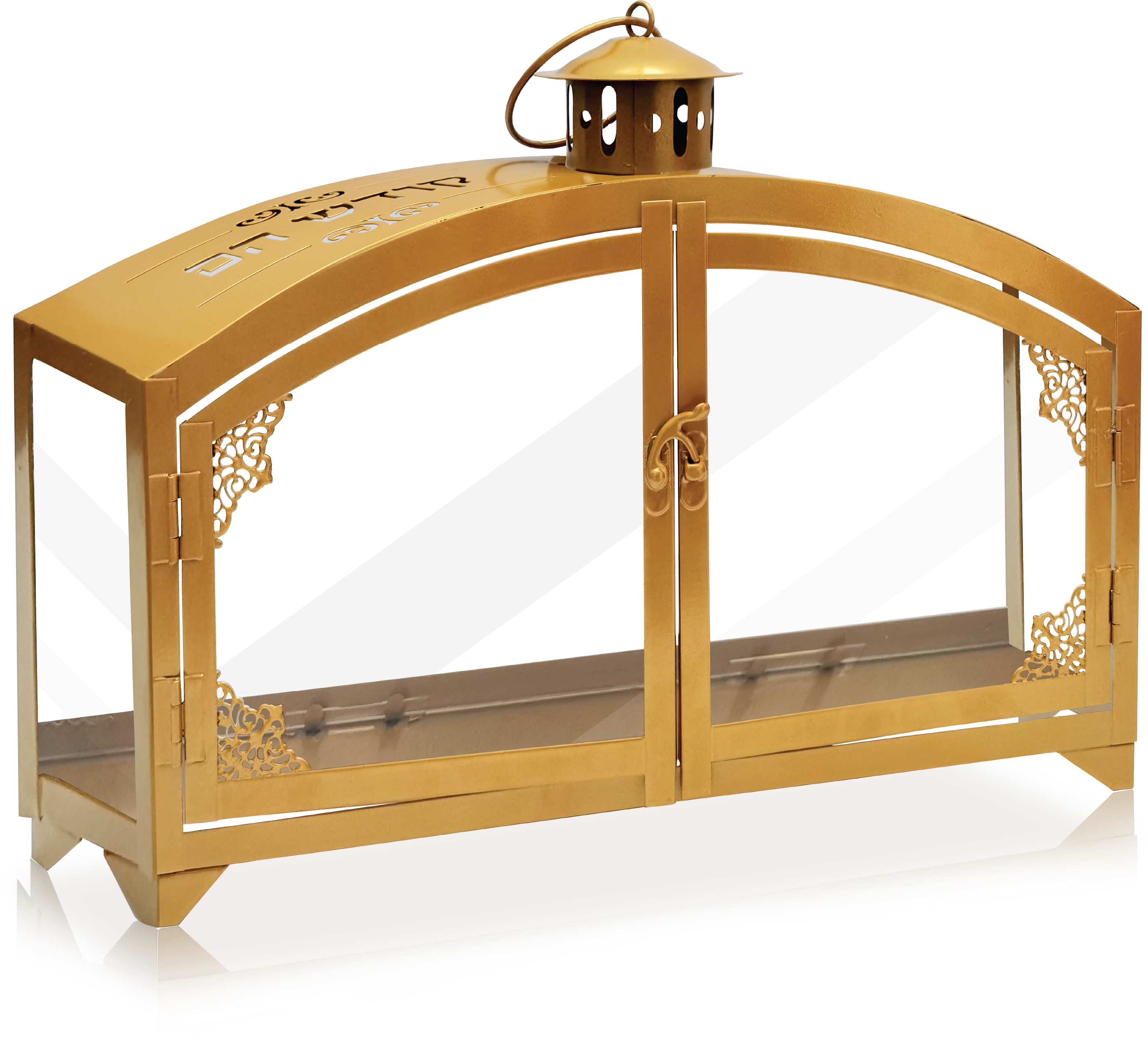 Menorah Outdoor Box Gold