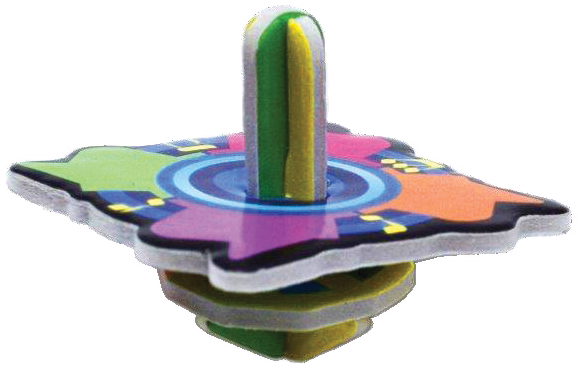 Chanukah 3D Dreidel Puzzle 3ct