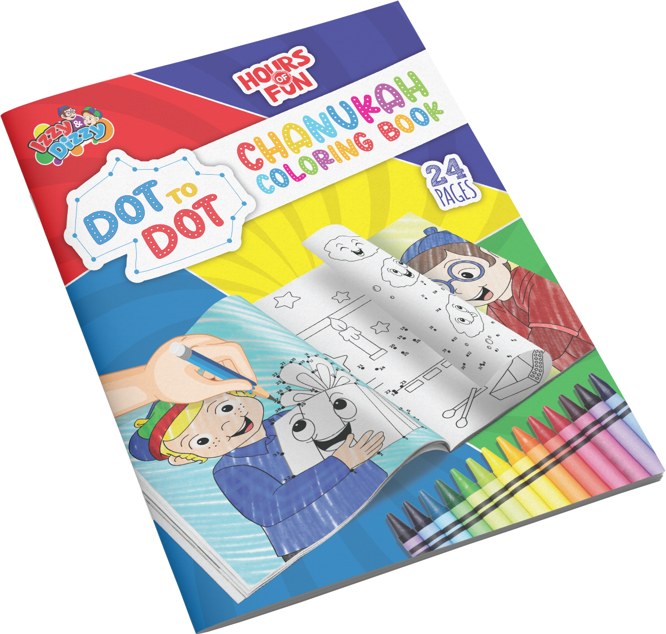 Chanukah Dot-to-Dot Book 8x11
