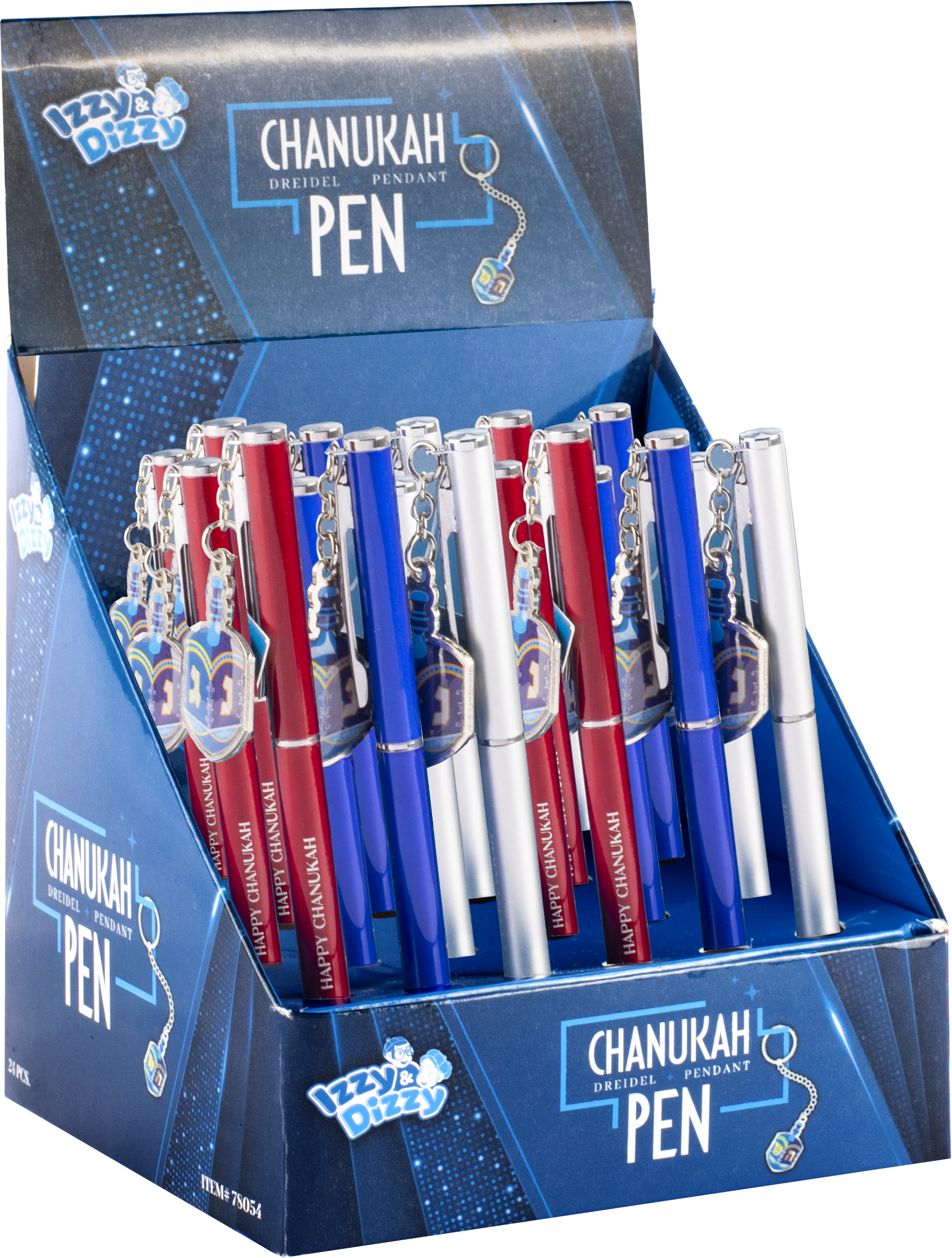 Chanukah Dreidel Pendant Pen