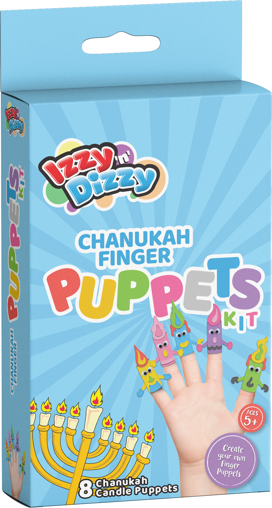 Finger Puppets Chanukah IzD