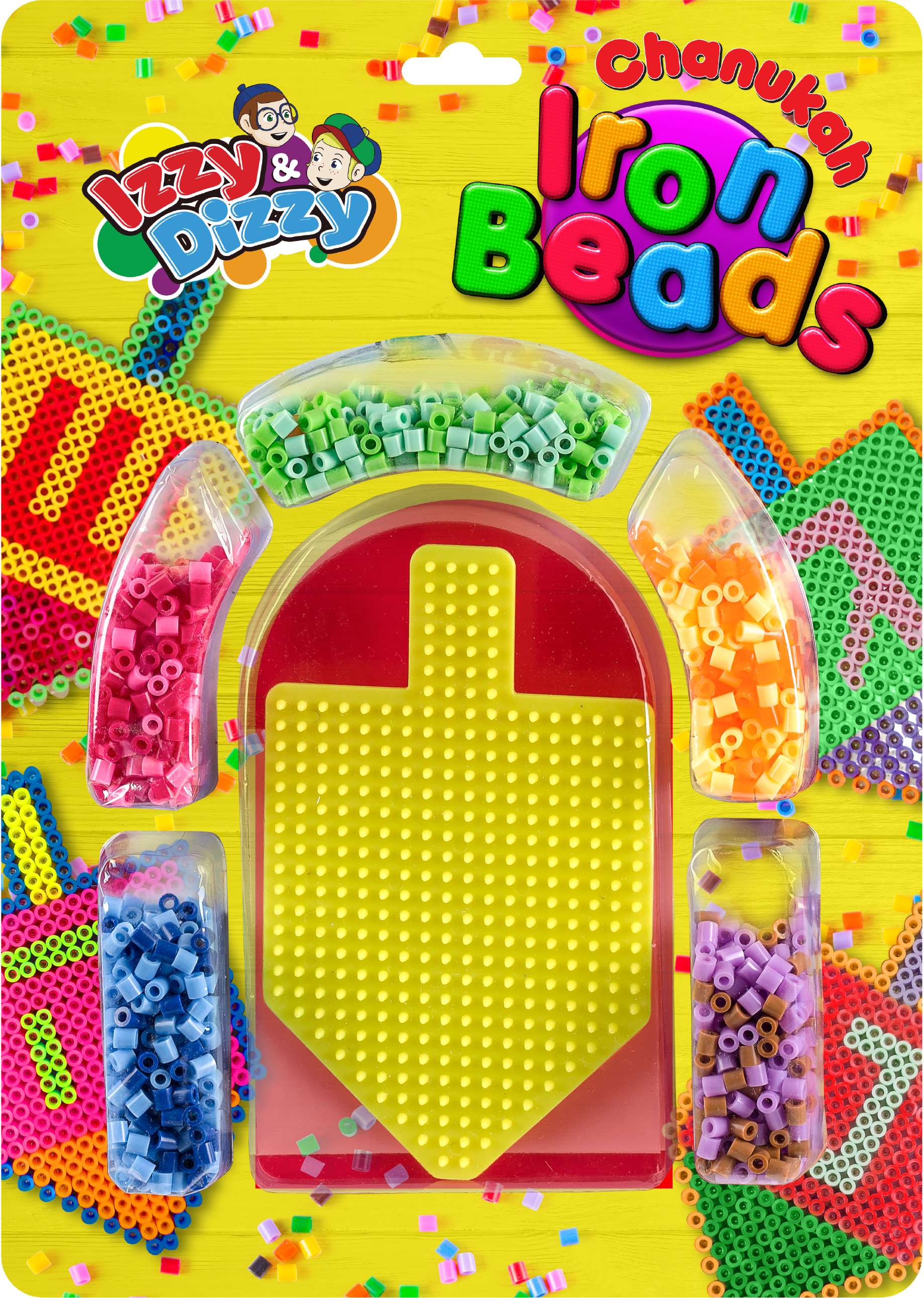 Iron Beads Dreidle IzD