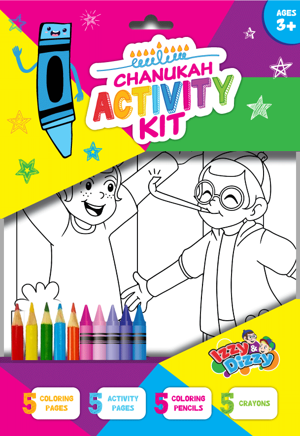 Chanukah Activity Set- English