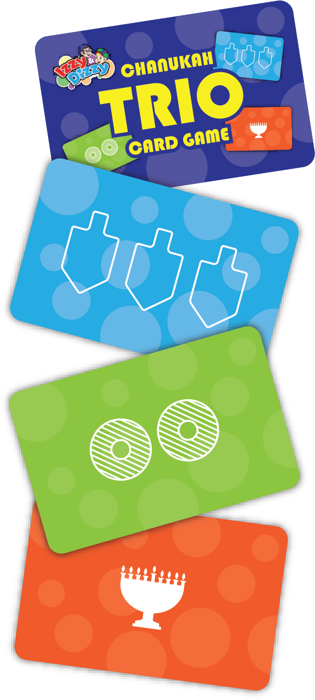 Chanukah Trio Card Game I&D