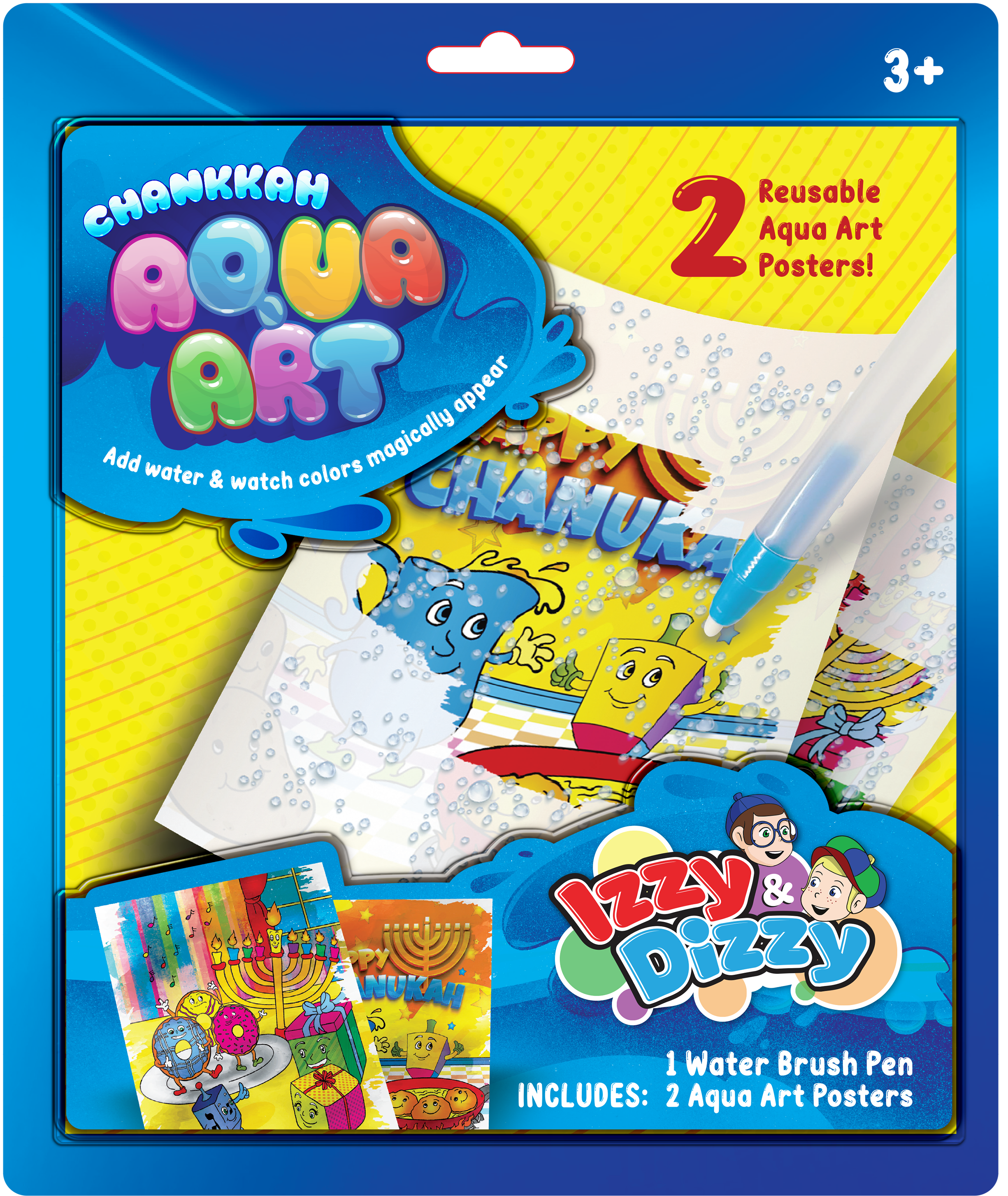 Aqua Art 9x12 Chanukah Izzy&D