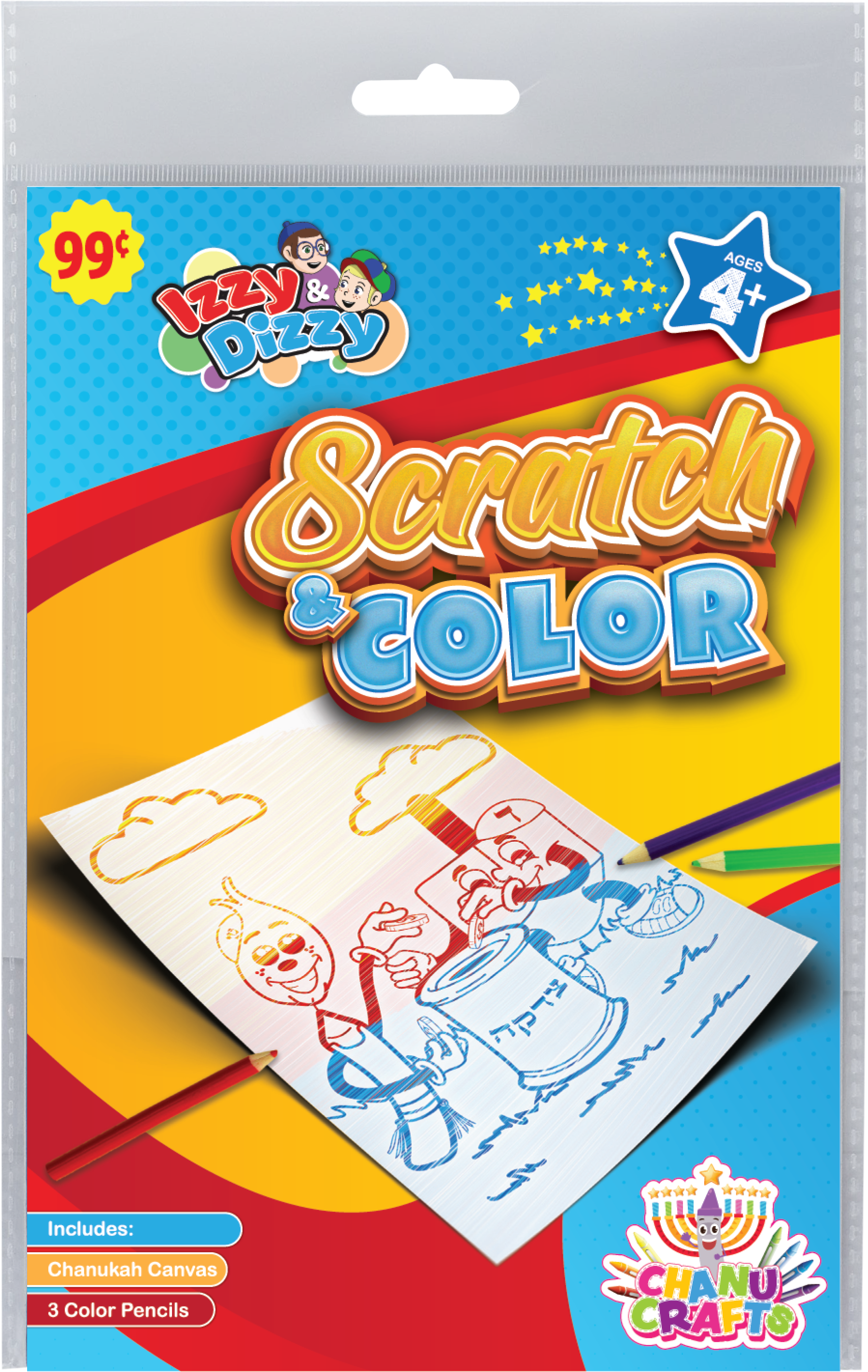 Scratch & Color 5x8 Chanu IzD