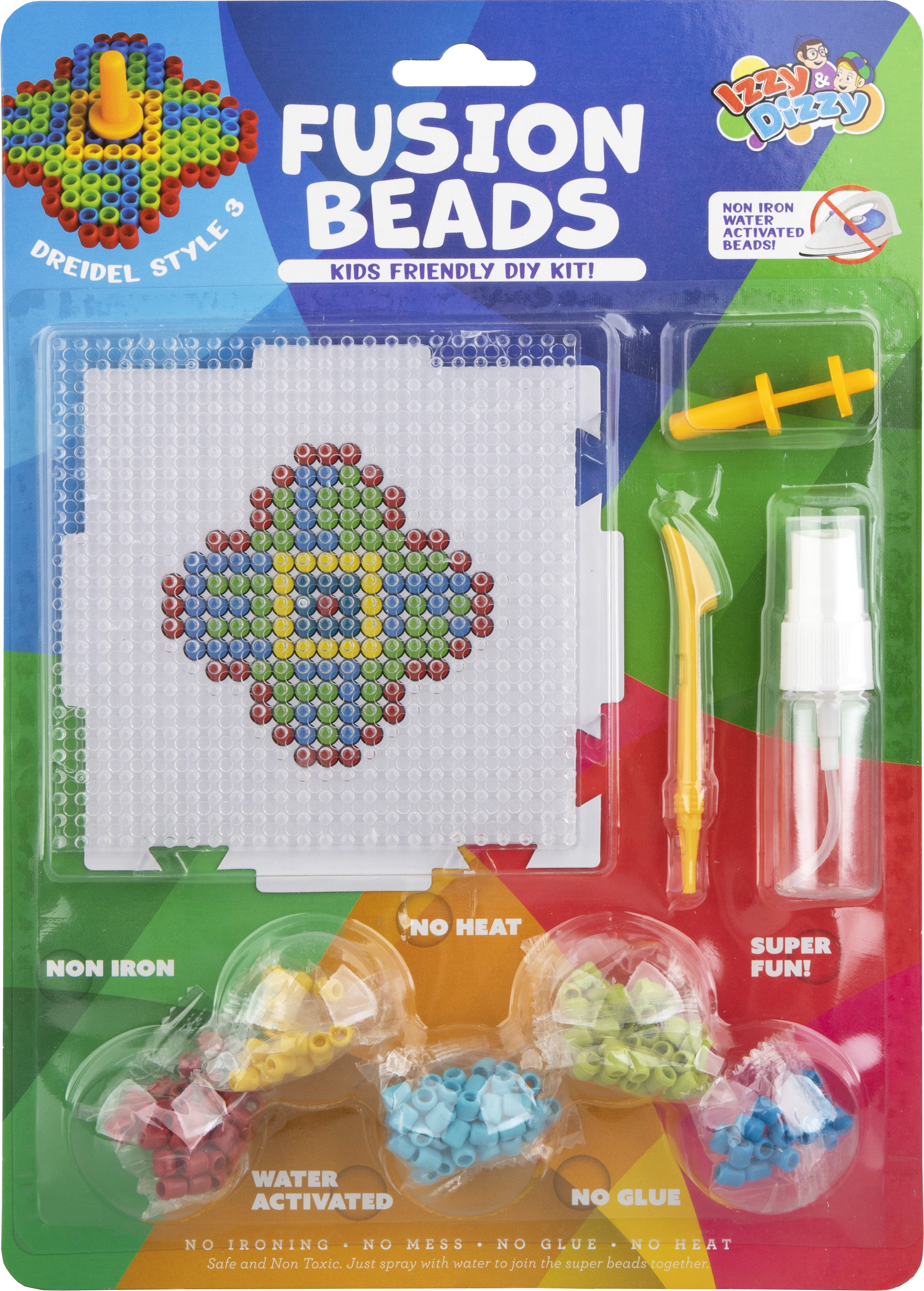 Fusion Beads Dreidel Flat Izzy