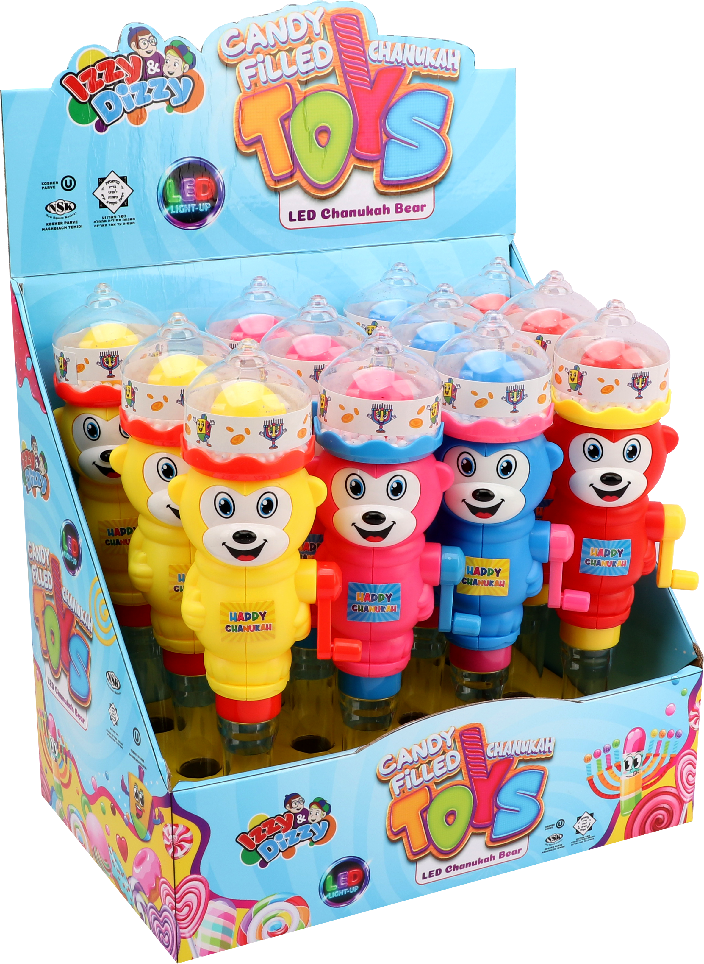 Candy Filled Chanukah Bear I&D