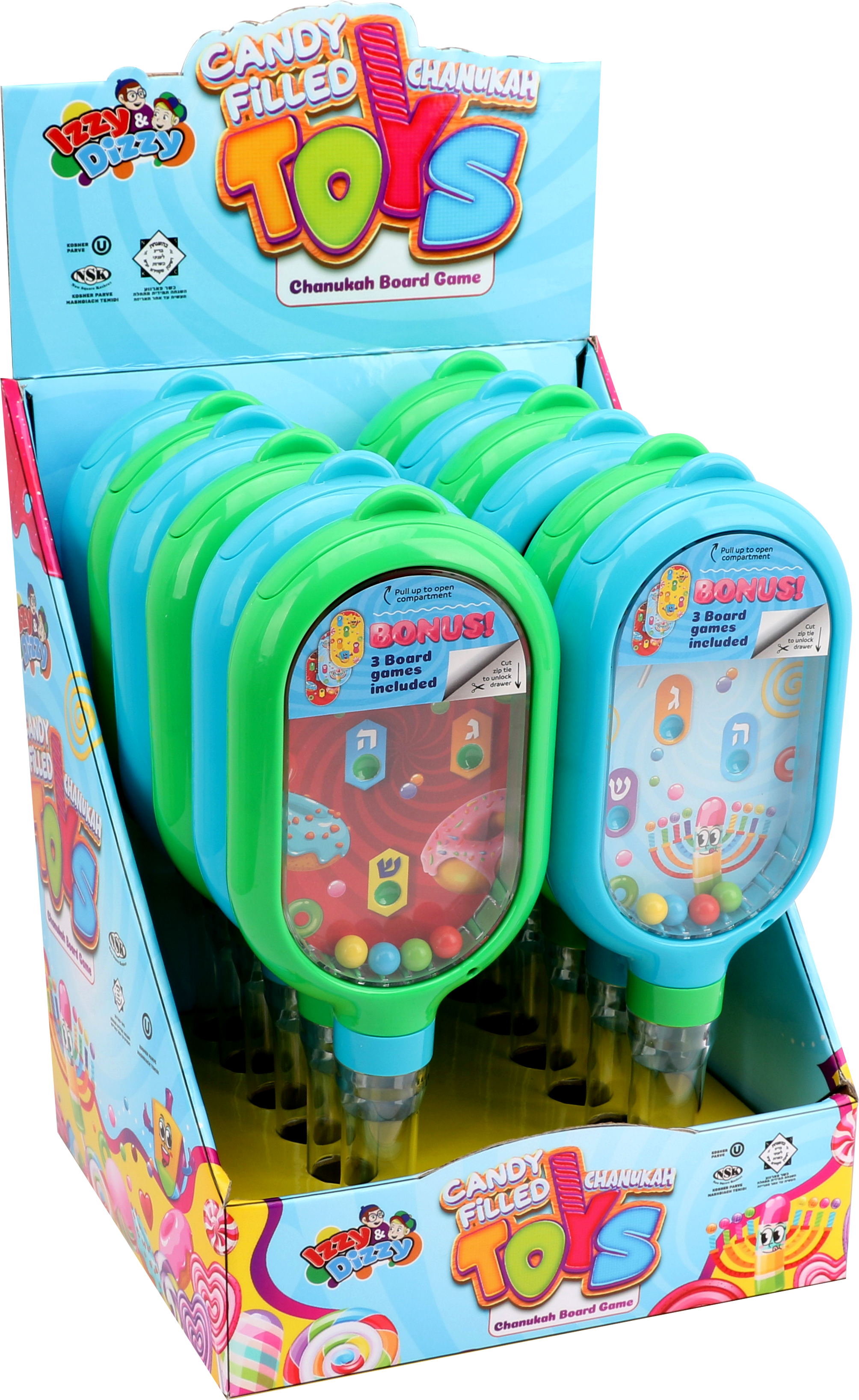 Candy Filled Chanukah Board Ga