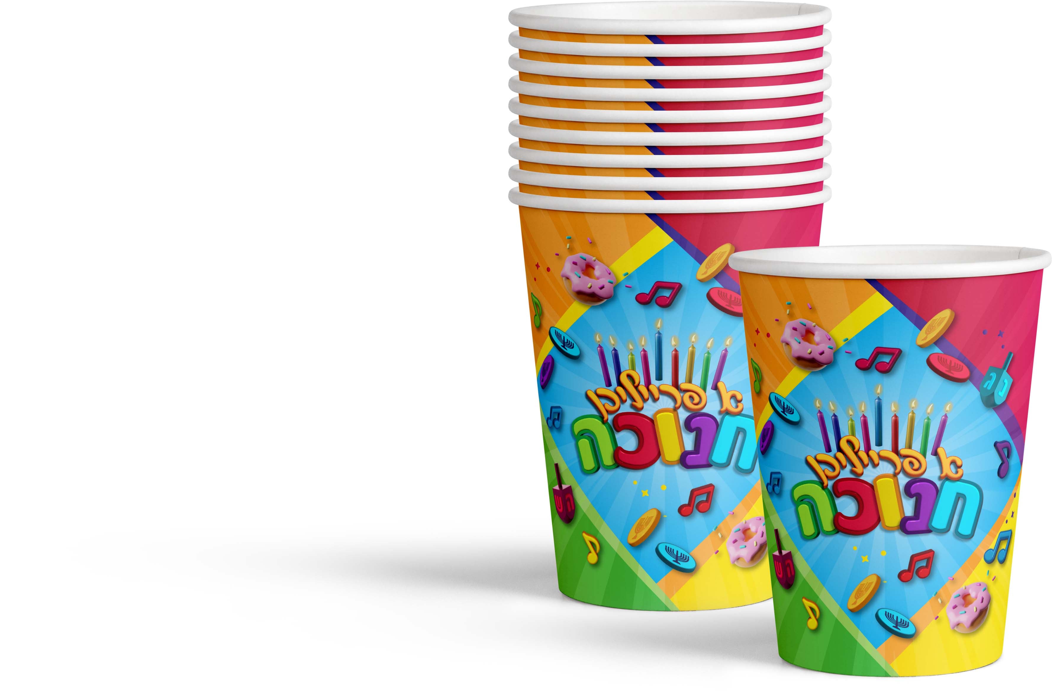 9oz. Cups Yiddish 10cr KC Chan