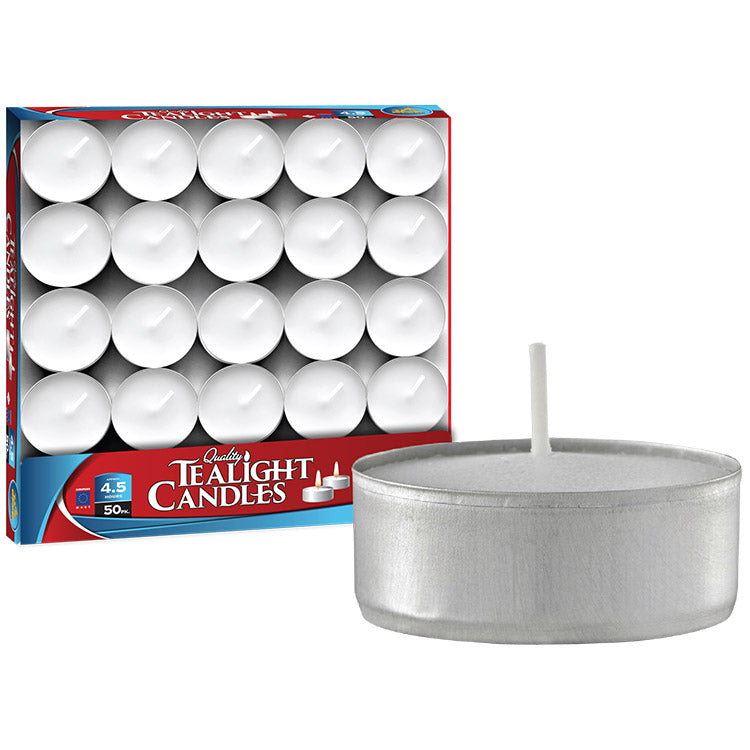 Tealight 50ct 4.5hrs Box