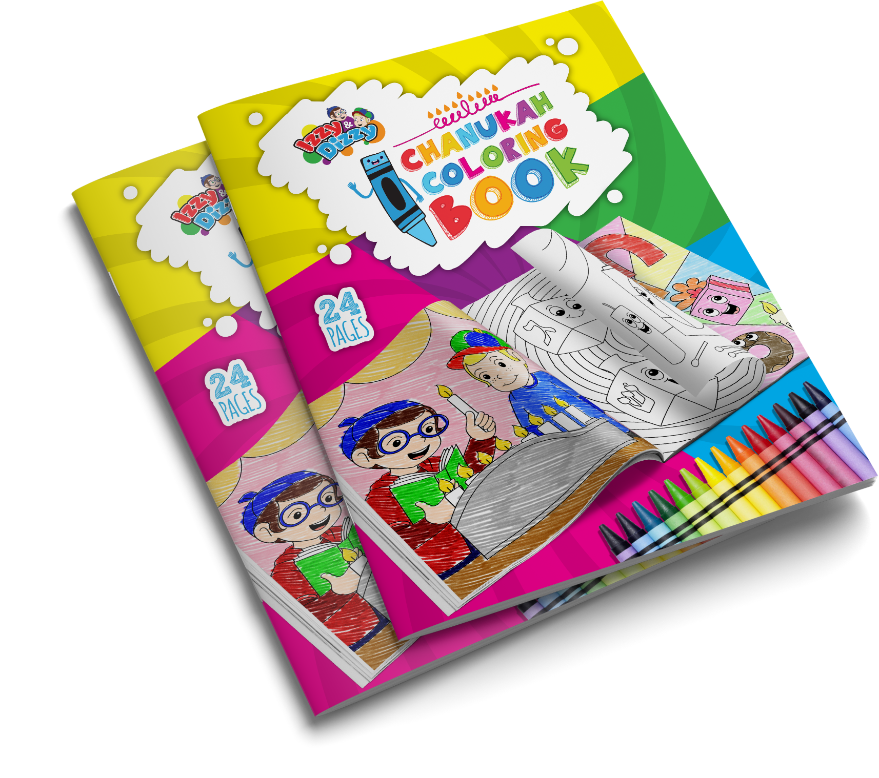 Coloring Book Chanuk 11x16 IzD
